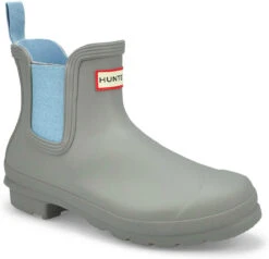 Hunter Women's Original Chelsea Boot -Winter Shoes Shop hunter womens original chelsea boot tundra grey blue frost wfs2078rma tbf 10631.1637277668