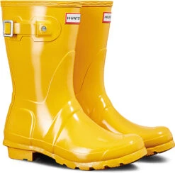 Hunter Women's Original Short Gloss Rain Boot 13 Hunter Women's Original Short Gloss Rain Boot -Winter Shoes Shop hunter womens original short gloss yellow wfs1000rgl ryl 88729.1536966688