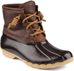 Sperry Women's Saltwater -Winter Shoes Shop sperry women saltwater tan dark brown sts91176 11997.1565829705
