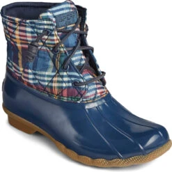 Sperry Women's Saltwater Quilted Nylon -Winter Shoes Shop sperry womens saltwater quilted nylon plaid multi sts85533 92870.1605548913