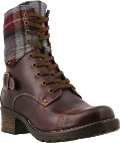 Taos Crave -Winter Shoes Shop taos womens crave bordeaux plaid crv 5514 bdxp 72272.1669057671
