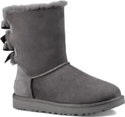 UGG Women's Bailey Bow II -Winter Shoes Shop ugg bailey bow ii grey 1016225 grey 87468.1667482909