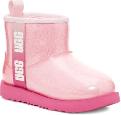 UGG Big Kids Classic Clear Mini II -Winter Shoes Shop ugg childrens big kids classic clear mini 2 pink combo 1121007k pcmb 89044.1656432983