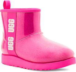 UGG Big Kids Classic Clear Mini II -Winter Shoes Shop ugg childrens big kids classic clear mini 2 taffy pink 1112386k typn 06683.1656432984