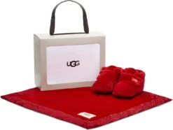 UGG Infants Bixbee And Lovey Blanket -Winter Shoes Shop ugg childrens infants bixbee lovey blanket samba red 1094823i sbr 88498.1661585966