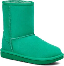 UGG Kids Classic II -Winter Shoes Shop ugg childrens kids classic 2 emerald green 1017703k edgr 90331.1658344222
