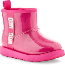 UGG Big Kids Classic Clear Mini II -Winter Shoes Shop ugg kids classic clear mini 2 rock rose 1112386k rcr 33767.1656432984