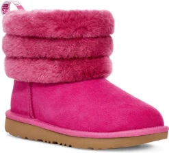 UGG Kids Fluff Mini Quilted 7 UGG Kids Fluff Mini Quilted -Winter Shoes Shop ugg kids fluff mini quilted fuchsia 1103612k fus 96419.1603813196