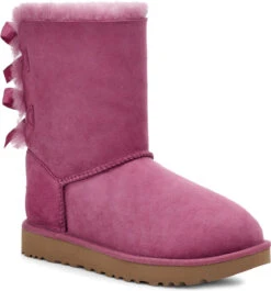 UGG Women's Bailey Bow II -Winter Shoes Shop ugg womens bailey bow 2 dark dusty rose 1016225 ddr 77943.1667482909