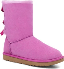 UGG Women's Bailey Bow II -Winter Shoes Shop ugg womens bailey bow 2 purple ruby 1016225 prby 98906.1667482909