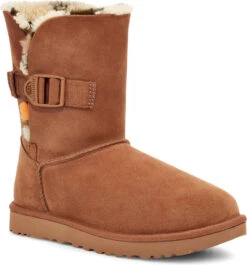 UGG Women's Bailey Buckle Cali Collage 5 UGG Women's Bailey Buckle Cali Collage -Winter Shoes Shop ugg womens bailey buckle cali collage chestnut olive 1122720 ctol 34198.1611610212