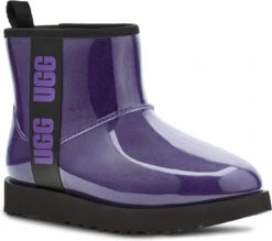 UGG Women's Classic Clear Mini 23 UGG Women's Classic Clear Mini -Winter Shoes Shop ugg womens classic clear mini violet night black 1113190 vnbl 36362.1638054098