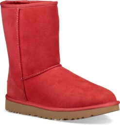 UGG Women's Classic Short II -Winter Shoes Shop ugg womens classic short ii ribbon red 1016223 rbrd 56627.1700836442