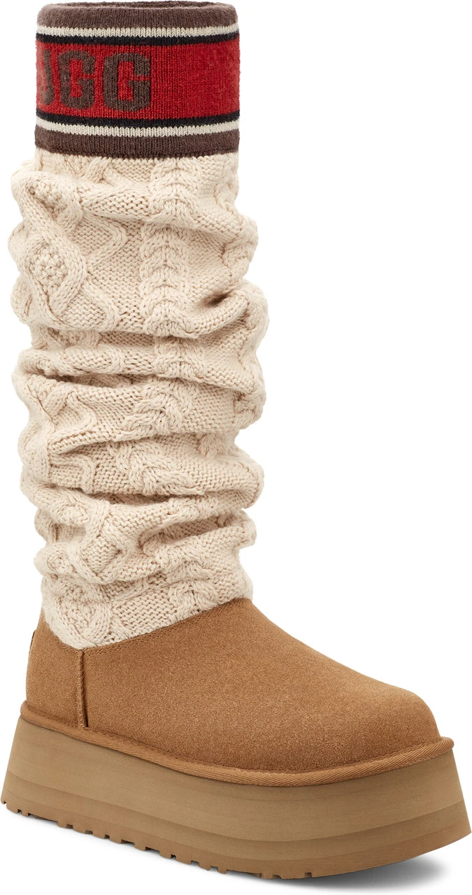 UGG Women's Classic Sweater Letter Tall 2 UGG Women's Classic Sweater Letter Tall - Image 2