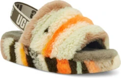 UGG Women's Fluff Yeah Slide Cali Collage