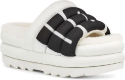 UGG Women's Maxi Slide Logo -Winter Shoes Shop ugg womens maxi slide logo white 1127067 wht 61268.1646263363