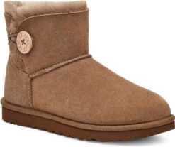 UGG Women's Mini Bailey Button II 8 UGG Women's Mini Bailey Button II -Winter Shoes Shop ugg womens mini bailey button 2 hickory 1016422 hck 20204.1631549679